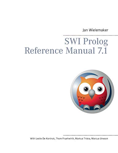 SWI Prolog Reference Manual 7.1 von Books on Demand